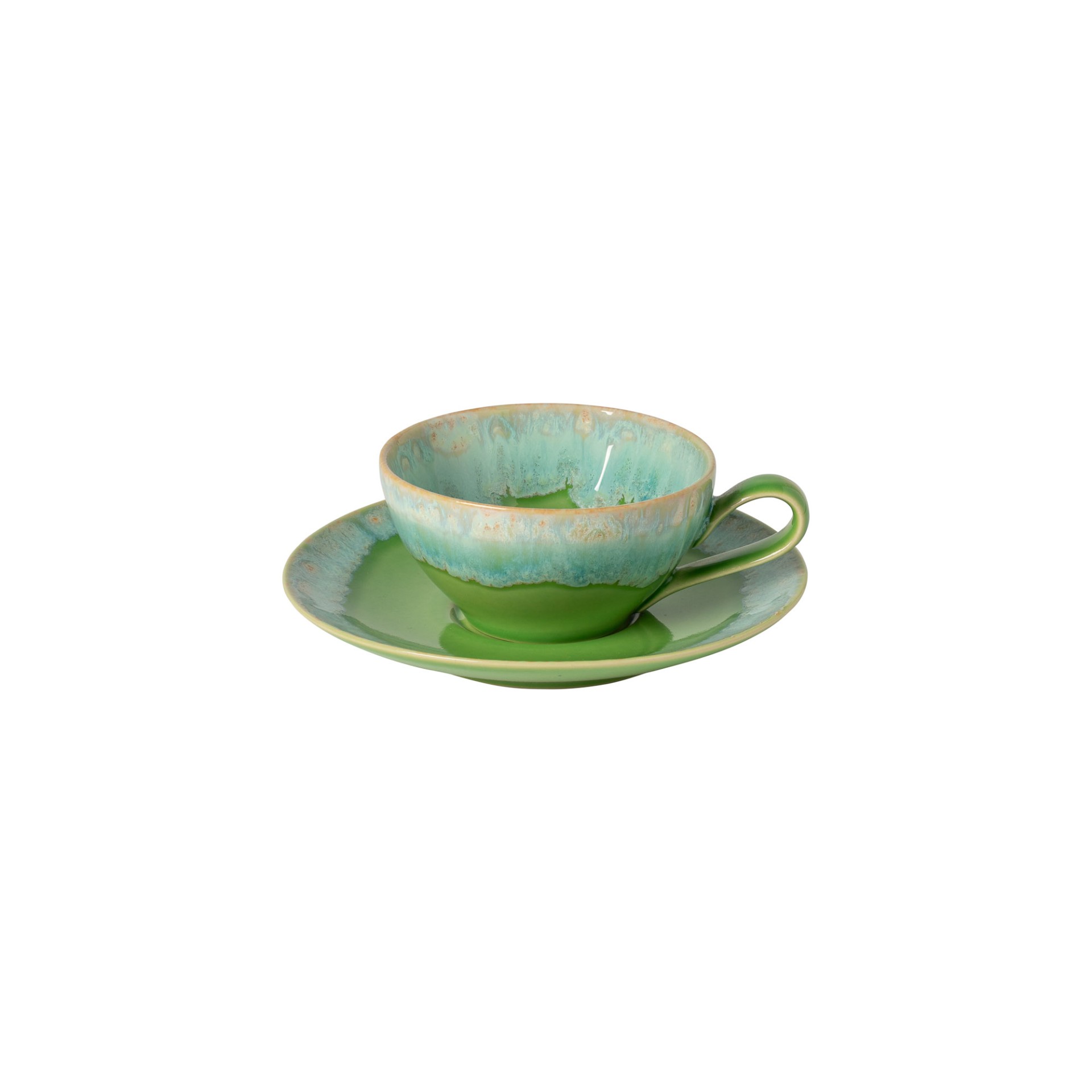 Taormina - Kaffeetasse mit Untertasse 0,20 L TA616 limettengrün 