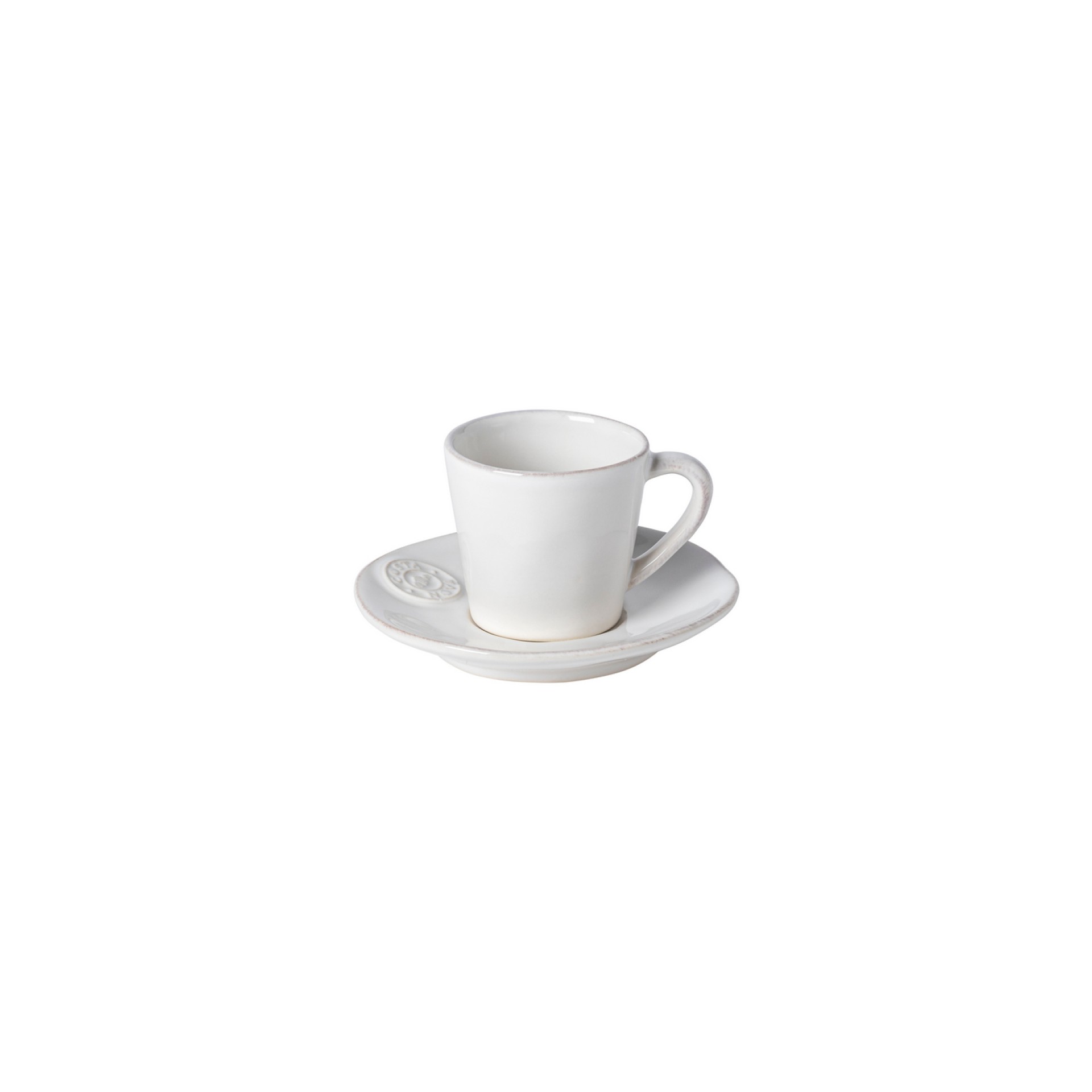 Nova Kaffeetasse mit Untertasse 0,07 L NOCS02 weiß 