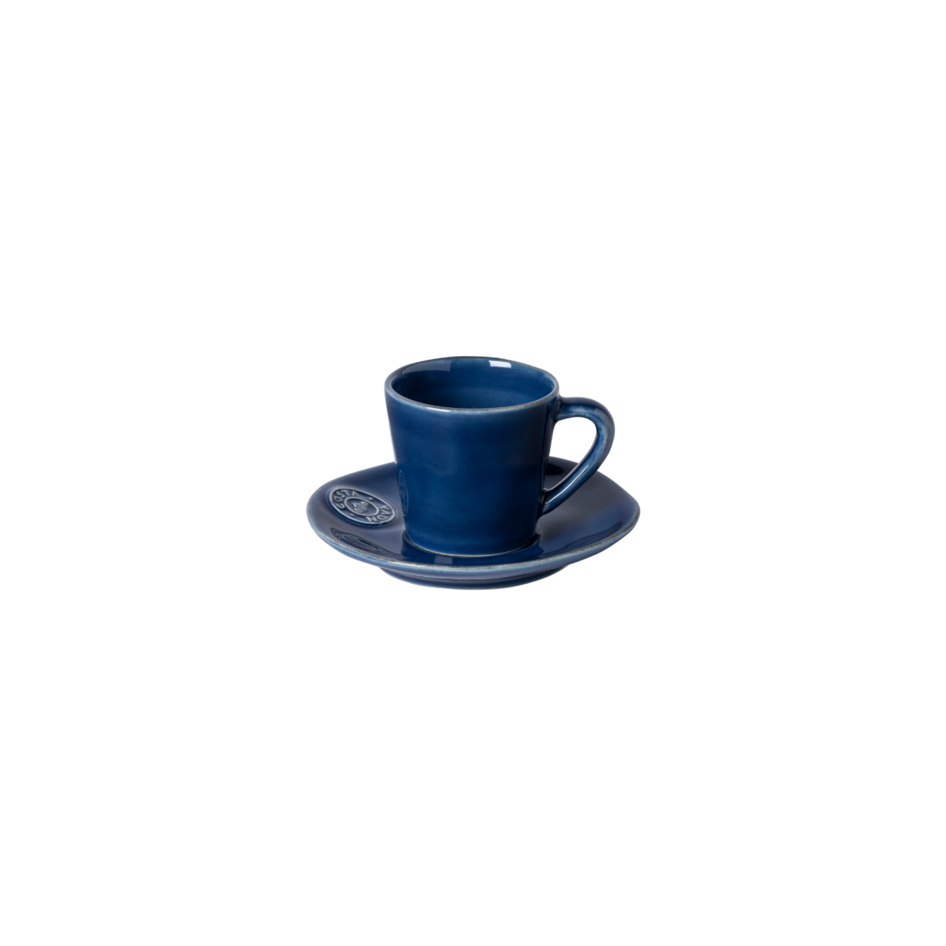 Nova Kaffeetasse mit Untertasse 0,07 L NOCS02 blau