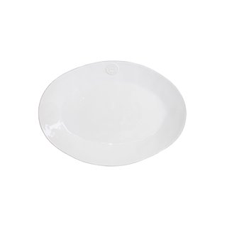 Servierplatte oval 30cm white