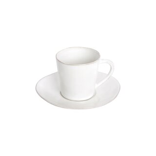 NOVA Kaffeetasse mit Unterteller white NOCS01