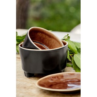 Müslischale - Suppenschale - Salatschale auf Fuss14 cm