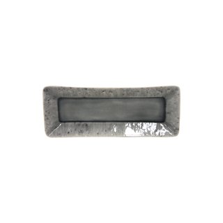 Servierplatte rechteckig 27cm grey