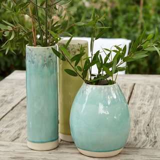 Vase blue