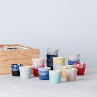 GRESPRESSO Wooden box 24 lungo cups multicolor LSCS09
