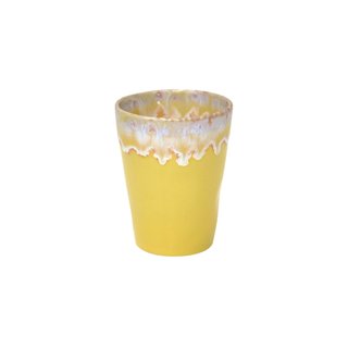 Latte cup yellow