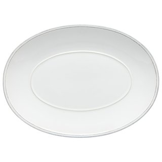 Servierplatte oval 40cm white